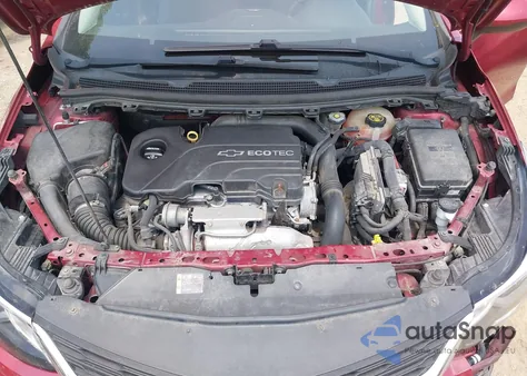 2017 Chevrolet Cruze Lt Auto из США, поврежденный, VIN 3G1BE6SM3HS566454